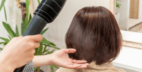 超微粒子スチームで健康な髪に補修＆ダメージ予防