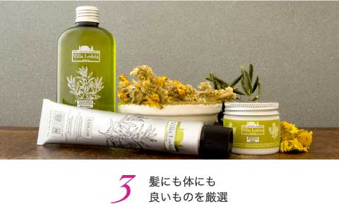 髪にも体にも良いものを厳選