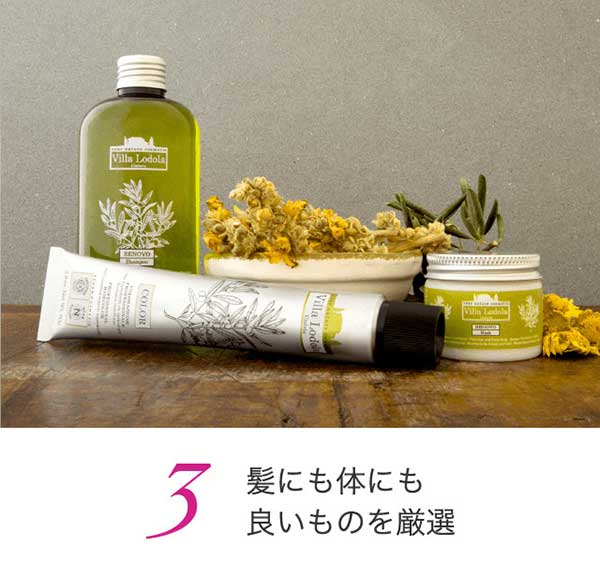 髪にも体にも良いものを厳選